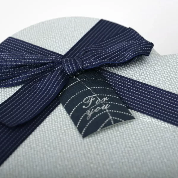 Heart-Shaped Blank Gift Box