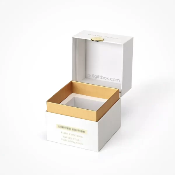 skin care product flip box