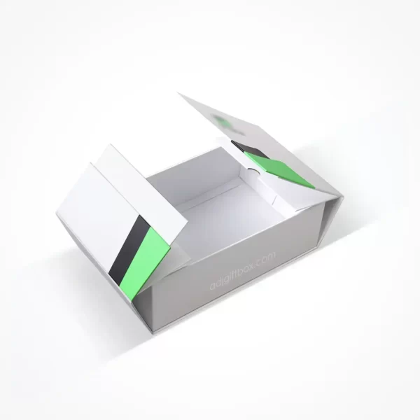 Folding packaging box